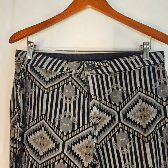 Rock and Roll Denim Button Bargain‎ bell Reversible size 31x30 - Picture 3 of 16